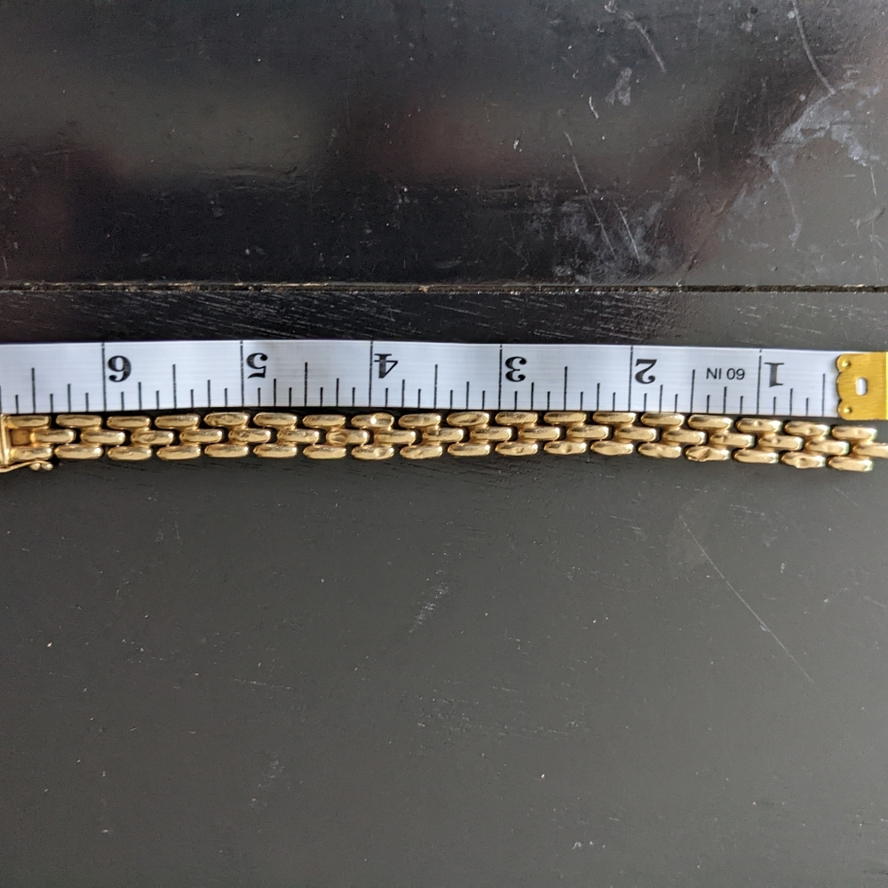 Solid 14K gold bracelet - Picture 2 of 4